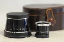 Sun Aux. Telephoto Attachment Set Bay-1 with Caps & Case