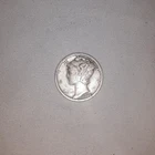 1924s MERCURY DIME CIRCULATED 90% SILVER