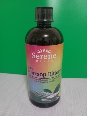 Soursop Bitters, 100% Pure Natural Organic Detox Herb 16 oz **FREE SHIPPING**