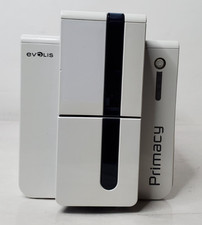Evolis Primacy ID Card Printer No Power Supply- USED Tested