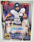 2025 Bowman Chrome University Football White Refractor Dallan Hayden #BCA-DHA