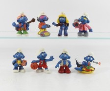 Schlumpf Schlümpfe == 8 x Figuren New Generation Serie 2003 Schleich smurfs