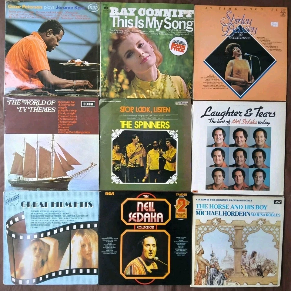 1. JOBLOT BUNDLE - 72 X VINYL LP"S MIXED LOT, POP, JAZZ, EASY LISTENING - Image 3 of 4