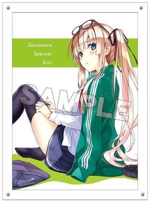 Saekano How to Raise a Boring Girlfriend Fine B4 High Resolution Acrylic Art Saw