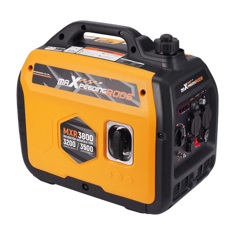 3200W 3500W Inverter Stromerzeuger 21KG tragbar Notstromaggregat Generator 4Takt - Bild 3 von 4