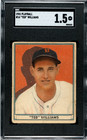 1941 Playball #14 Ted Williams SGC 1.5 Well Centered