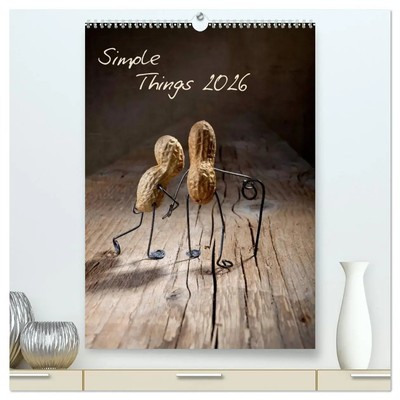 Simple Things 2026 (hochwertiger Premium Wandkalender 2026 DIN A2 hoch),...