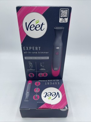 Veet Experience All-in-One Trimmer, Damen Electric Rasiermesser, Gesicht und int