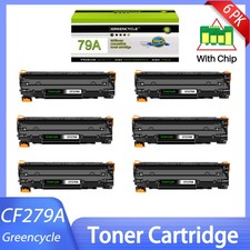 6PK CF279A 79A BK Toner Cartridge Replace HP LaserJet Pro MFP M26a M26nw M26nw