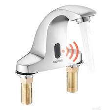 Touchless Bathroom Sink Faucet Automatic Motion Sensor Restroom Toilet Fau