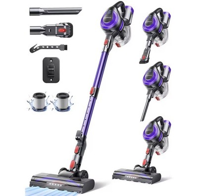 Laresar V10 Lite 38000 Pa Akku-Staubsauger, Handstaubsauger, starker Saugknopf