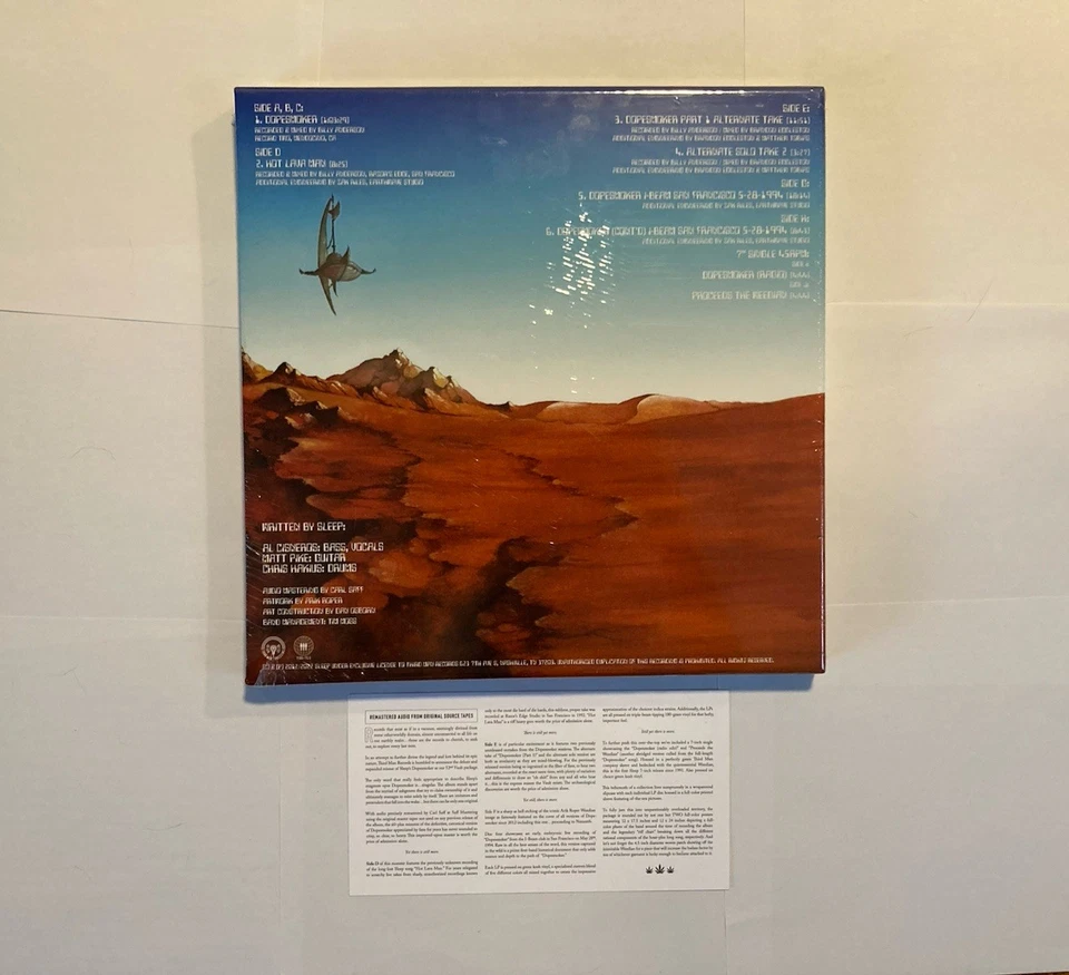 NEW SLEEP Dopesmoker Third Man Records Vault #52 4LP Set Unplayed Green Vinyl - Image 2 of 2