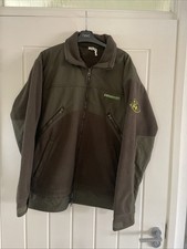 giacca pile pesca uomo grande tribuna ottime condizioni verde kaki pesca full zip