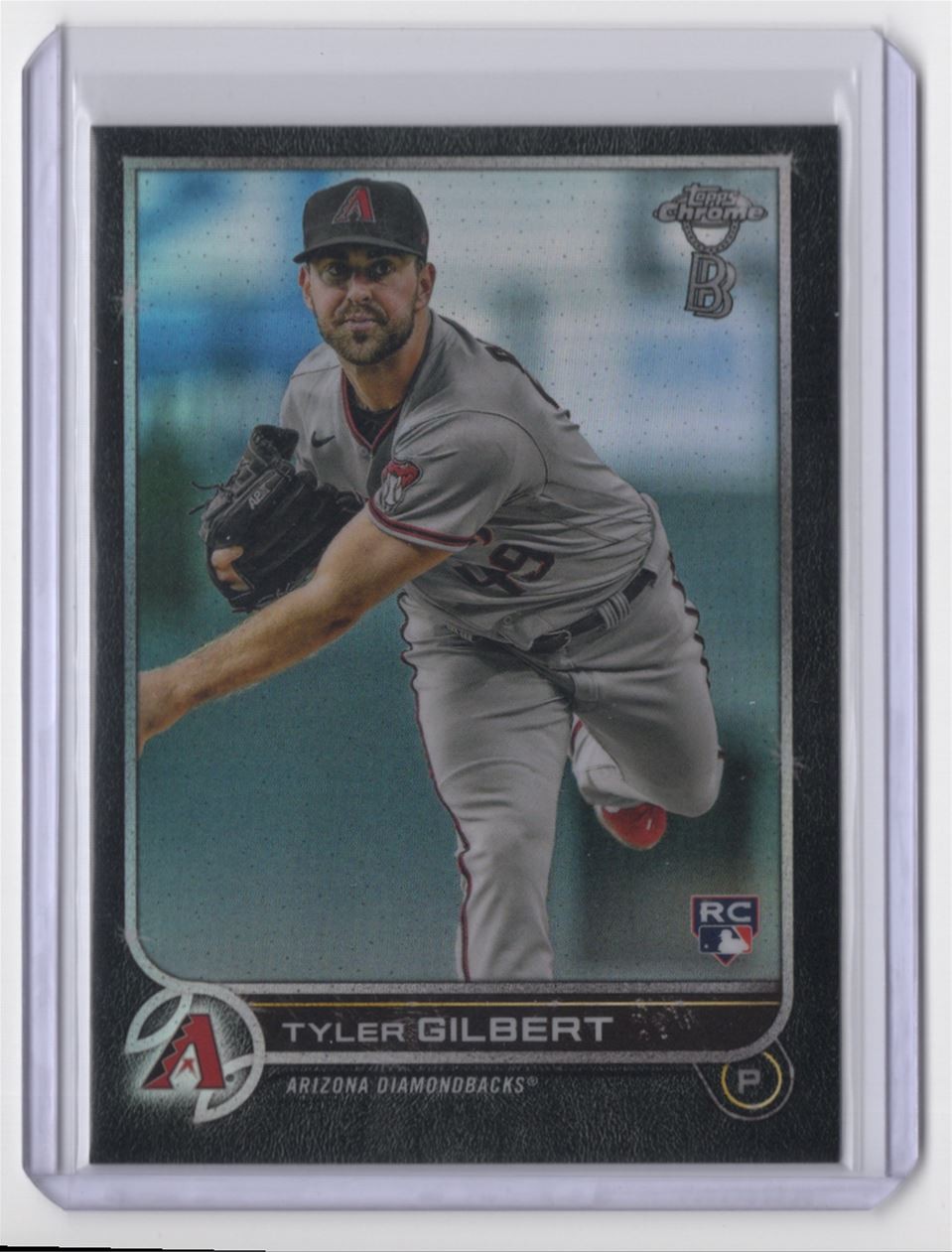 2022 Topps Chrome Tyler Gilbert Rookie Arizona Diamondbacks #65