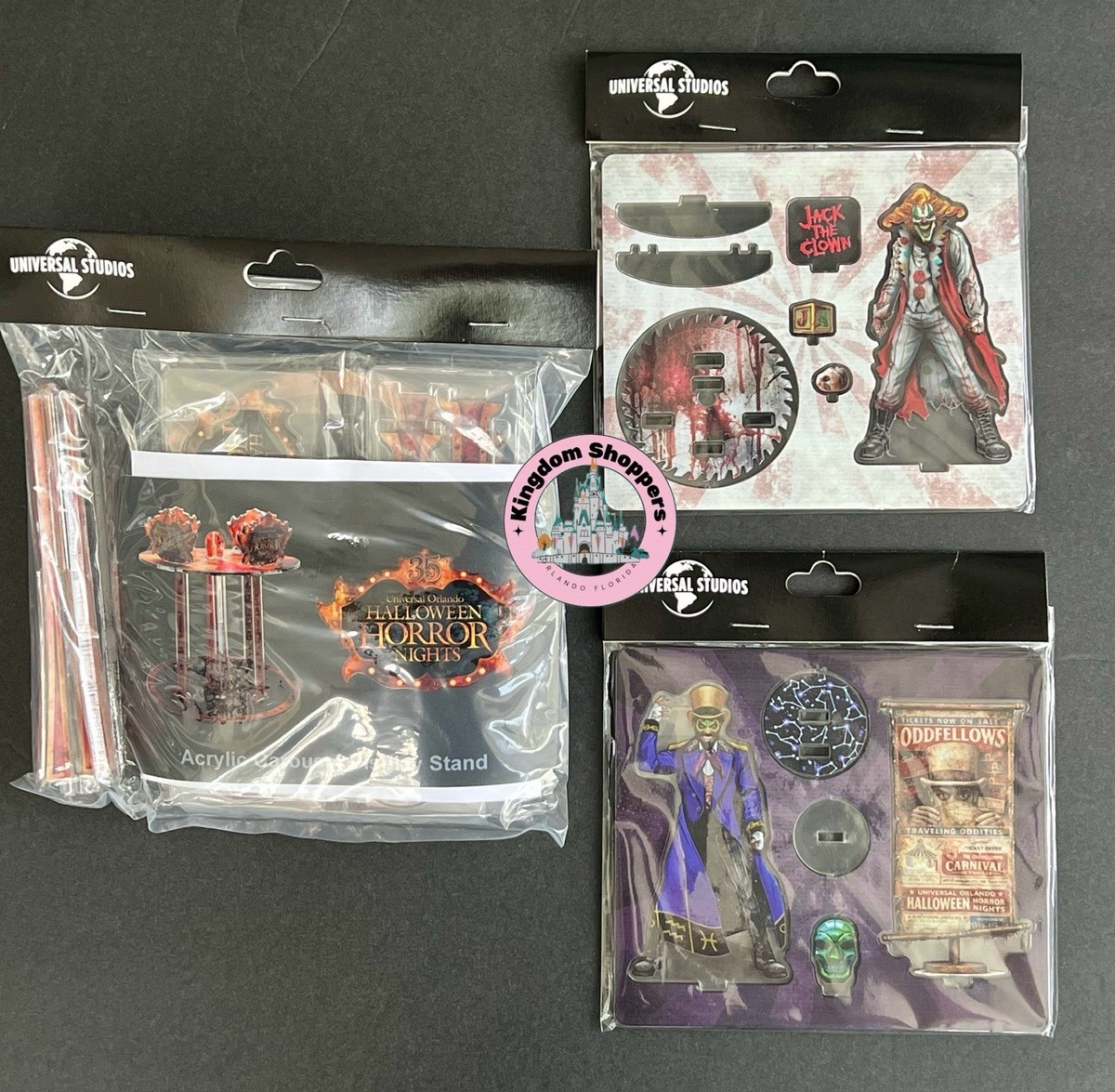 2026 Universal HHN Halloween Horror Nights Carousel Display Stand