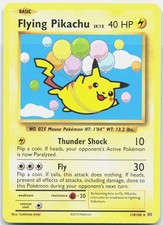 Flying Pikachu 110/108 Secret Rare Evolutions Pokemon Near Mint on eBay