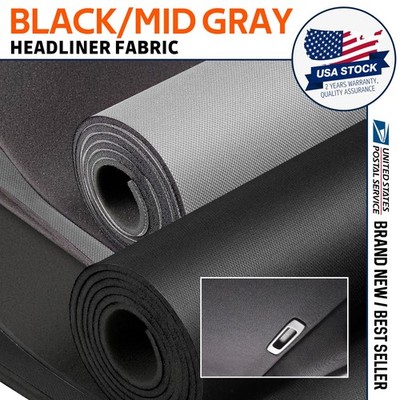Flat Knit Headliner Fabric Foam Backed For Car Interiors Roof and Panel Lining