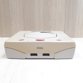 SEGA SATURN CONSOLE JAPAN WHITE Bundle w/ Light Virtua Gun Controller & 5 Games