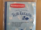 BNIP Rubbermaid Create Your Own Tub Treads Kit Bath Appliques Crafts Lettering — photo 3