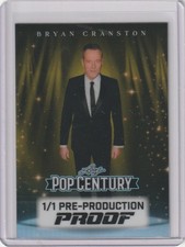 2026 LEAF POP CENTURY BRYAN CRANSTON GOLD PRISMATIC PROOF 1/1