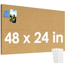 Cork Board 12x12 Inch (8 Pack) MaxGear