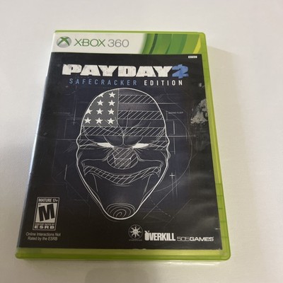 Payday 2 Safecracker Edition (Microsoft Xbox 360, 2014) Tested and working 
