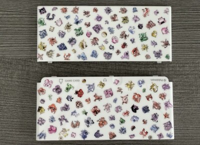 New Nintendo 3DS Cover Plates Pokemon Sprites Genuine Like New