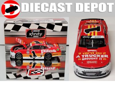 JOSH BERRY 2021 LAS VEGAS WIN RACED VERSION ''THANK A TRUCKER''  1/24 ACTION