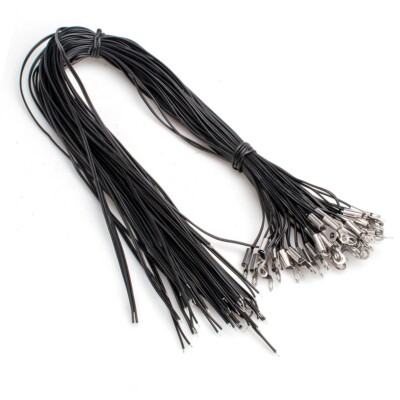 50pcs/lot NTC Temperature Sensor 50K 1% Thermistor 100mm Inner Dia 4.2mm B 3950