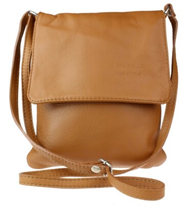 New Genuine Soft Leather Italian Vera Pelle Cross Body New Genuine Soft Leather Italian Vera Pelle Cross Body