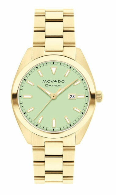 movado datron gold