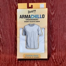 DULUTH TRADING ARMACHILLO COOLING CREW NECK UNDERSHIRT SHORT SLEEVE SZ 3XL
