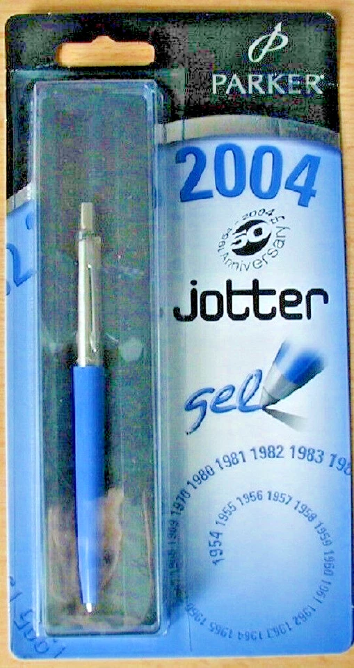 RARE PARKER JOTTER "EDITION 2004" in BLUE,50 YEARS PARKER JOTTER 1954 -2004 - Bild 1 von 1