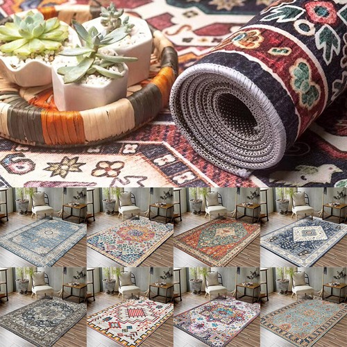 Modern Style Living Room Vintage Rugs Bedroom Carpet Home Large Faded