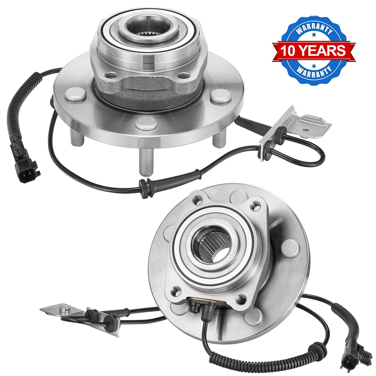 Pair Front Wheel Hub Bearing for Town&Country Dodge Grand Caravan Routan Ram C/V