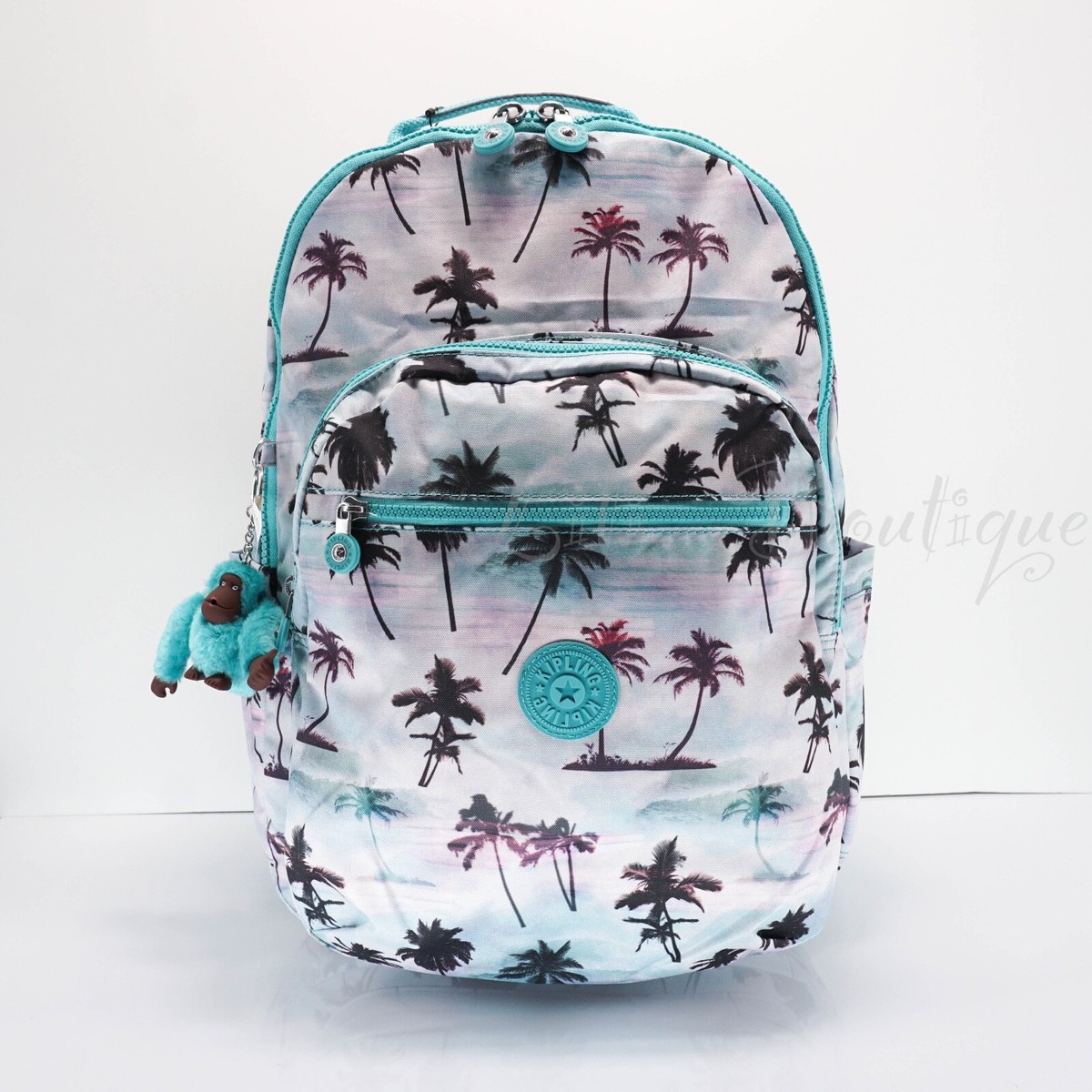 NWT Kipling KI0947 Seoul XL Backpack Laptop Travel Polyester  display picture 1