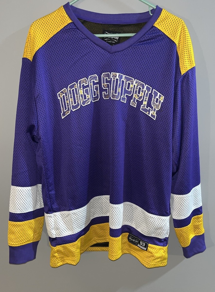 Dogg Supply by Snoop Dogg Mens S (Like M) Hockey Jersey #93 Rap