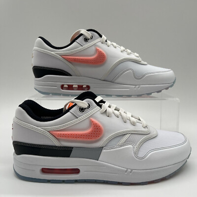 Nike Air Max 1 '87 EA Sports x Madden NFL White Hyper Crimson HQ3503-100 Men's