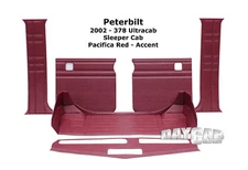 Peterbilt Interior 378 UltraCab Sleeper Cab Upholstery Kit / Interior 