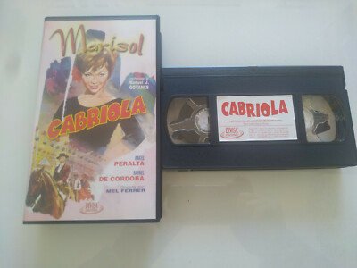 Cabriola Marisol Mel Ferrer - Pelicula VHS Cinta Tape Español Am