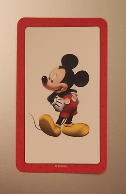 Mickey Mouse Disney Flash Card