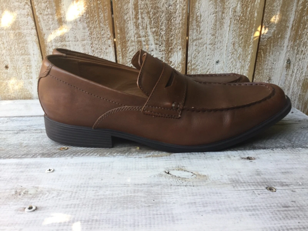 Clarks tilden cheap way penny loafer