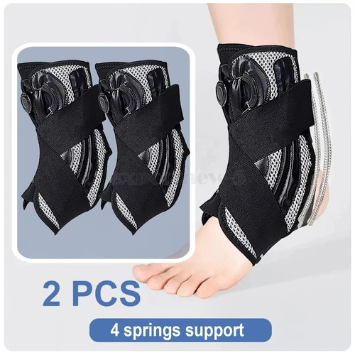 Foot Drop Ankle Brace Splint Orthotics Fracture Sprain Injury Stabilizer Support - Picture 16 of 18