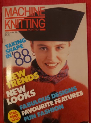 Maschinenstricken Monatszeitschrift nützlich für Brother Passap und Knitmaster 