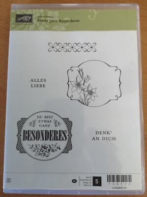 Stampin Up Etwas ganz Besonderes clear mount stamps #134732 NEUwertig
