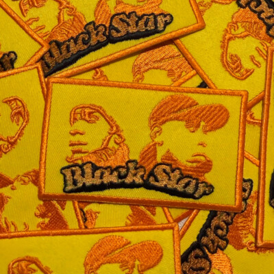 Black Star Patch - Hi Tek Mos Def Talib Kweli Rawkus indie hip hop 90s atcq