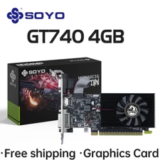 NVIDIA GT 740 4GB Graphics Card – HDMI+DP+DVI GPU for Desktop PC