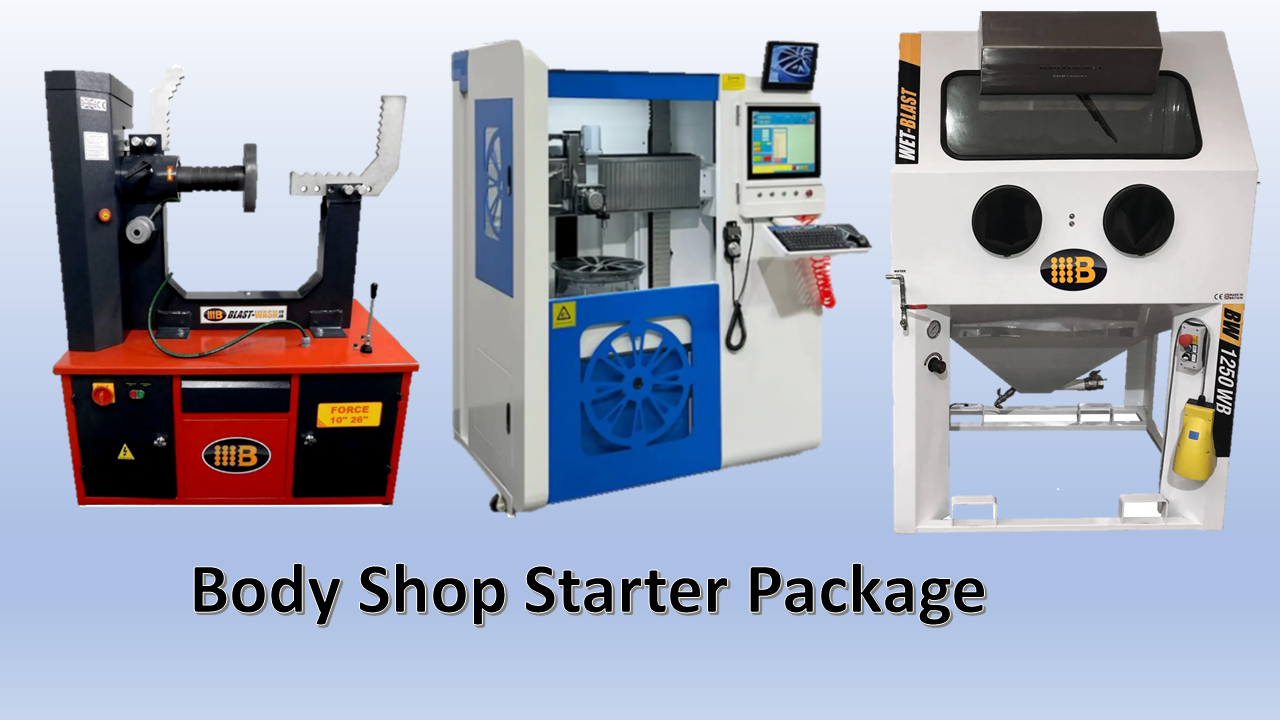 Body Shop Alloy Wheel Refurbishment Equipment Package from £38,000+ VAT