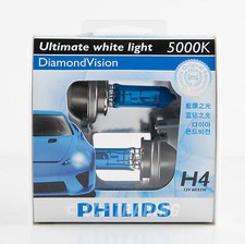 2013 Genuine Philips 5000k Diamond Vision H4 Halogen Bulb 12v 6055w 2pc 2013 Genuine Philips 5000k Diamond Vision H4 Halogen Bulb 12v 6055w 2pc