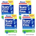 4X Tears Naturale Alcon Free Lubricant Eye Drops 32 Vials EXP. 2026